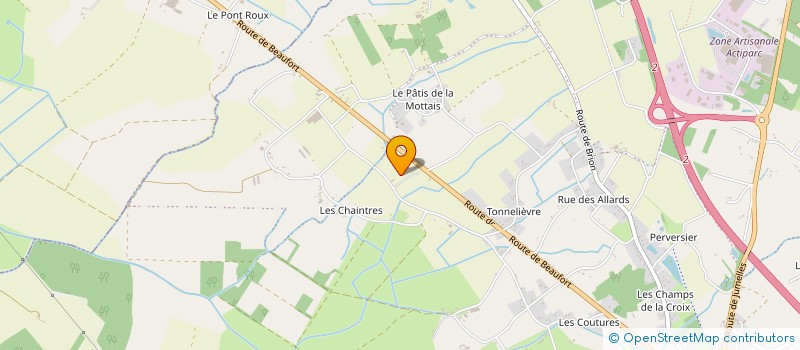 localisation de l'entreprise MONSIEUR VINCENT RODE à LONGUE-JUMELLES