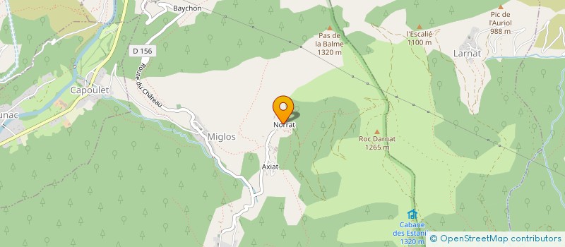 localisation de l'entreprise MONSIEUR VINCENT RODIER à MIGLOS