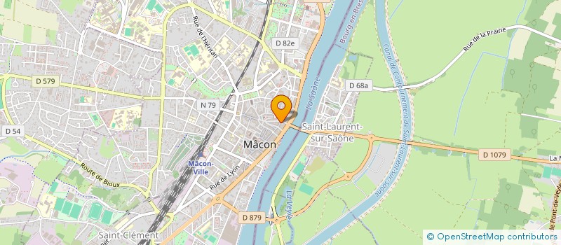 localisation de l'entreprise MONSIEUR VINCENT RODRIGUEZ  MACON