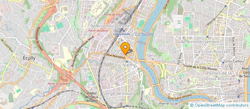 localisation de l'entreprise MONSIEUR VINCENT ROHART à LYON