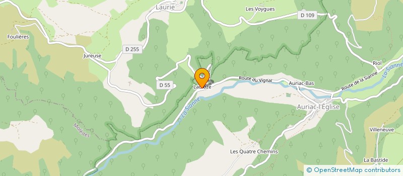 localisation de l'entreprise MONSIEUR VINCENT ROLLAND à RAGEADE