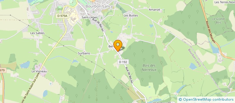 localisation de l'entreprise MONSIEUR VINCENT ROLLIN  BOURBON-LANCY