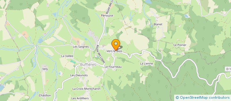 localisation de l'entreprise MONSIEUR VINCENT ROLLIN  BUFFIERES