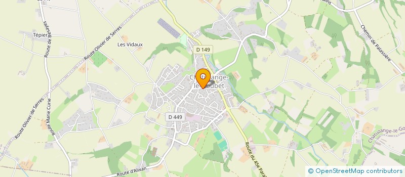 localisation de l'entreprise MONSIEUR VINCENT ROMIEU à ALIXAN
