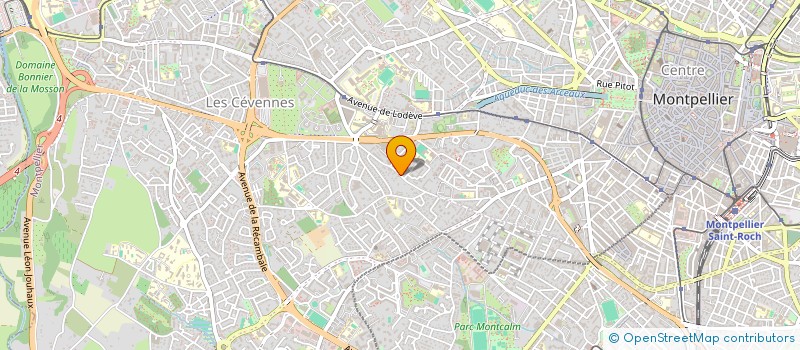 localisation de l'entreprise MONSIEUR VINCENT ROQUELAURE à MONTPELLIER