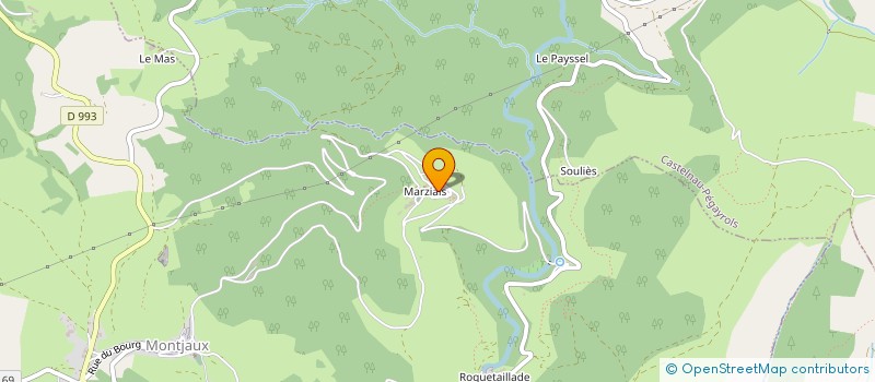 localisation de l'entreprise MONSIEUR VINCENT ROQUES  MONTJAUX