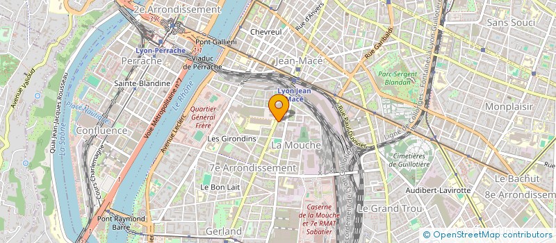 localisation de l'entreprise MONSIEUR VINCENT ROSIER  LYON