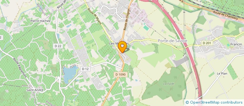 localisation de l'entreprise MONSIEUR VINCENT ROSTAING  PORTE-DE-SAVOIE