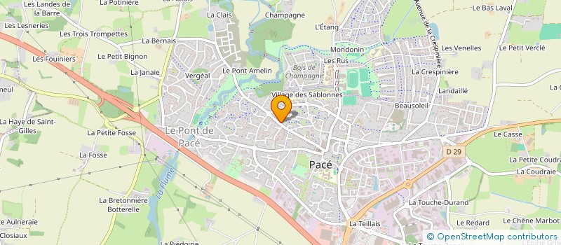 localisation de l'entreprise MONSIEUR VINCENT ROUAULT à PACE