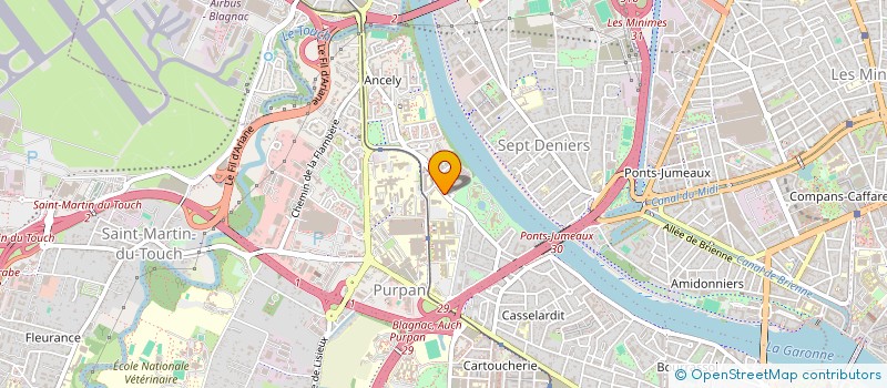 localisation de l'entreprise MONSIEUR VINCENT ROUBY à TOULOUSE