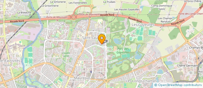 localisation de l'entreprise MONSIEUR VINCENT ROUDAUT  RENNES