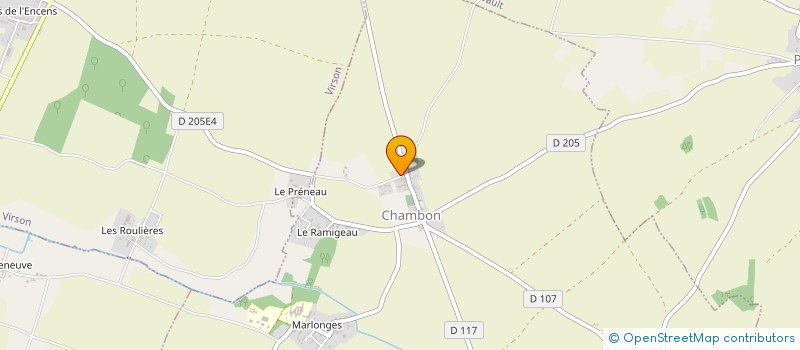 localisation de l'entreprise MONSIEUR VINCENT ROUFFIGNAC  CHAMBON