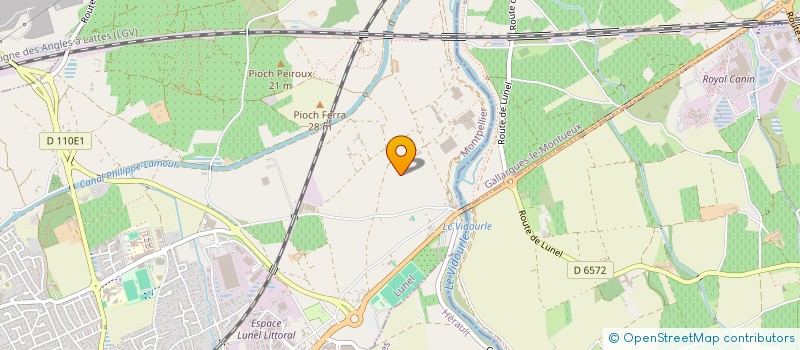 localisation de l'entreprise MONSIEUR VINCENT ROUGER à LUNEL