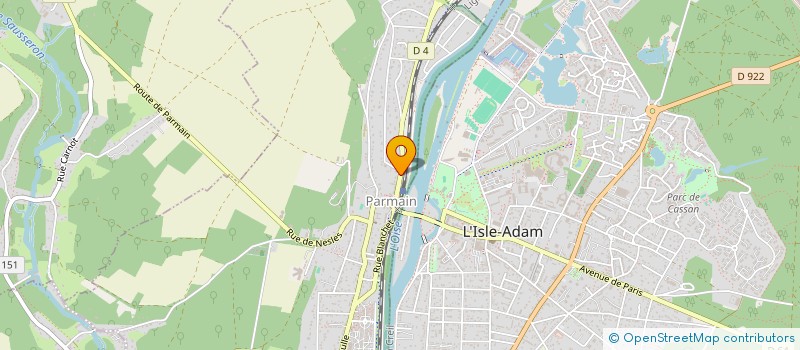 localisation de l'entreprise MONSIEUR VINCENT ROUQUETTE  PARMAIN