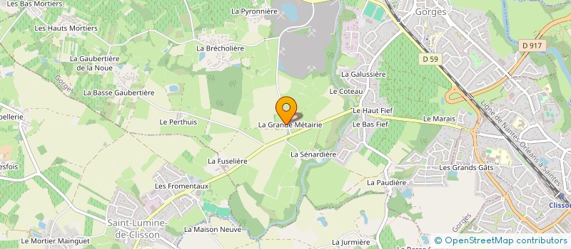 localisation de l'entreprise MONSIEUR VINCENT ROUSSEAU à BOUSSAY