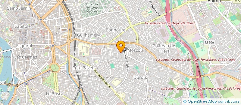 localisation de l'entreprise MONSIEUR VINCENT ROUSSEAU à TOULOUSE