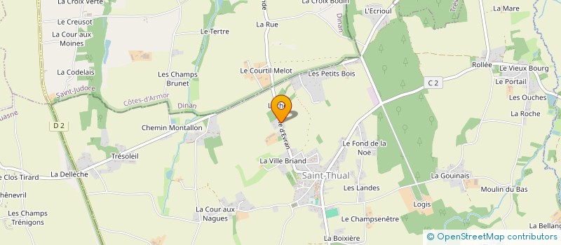 localisation de l'entreprise MONSIEUR VINCENT ROUSSEL  TREVERIEN