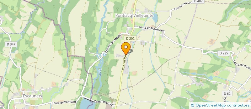 localisation de l'entreprise MONSIEUR VINCENT ROUSSEL  PONTIACQ-VIELLEPINTE