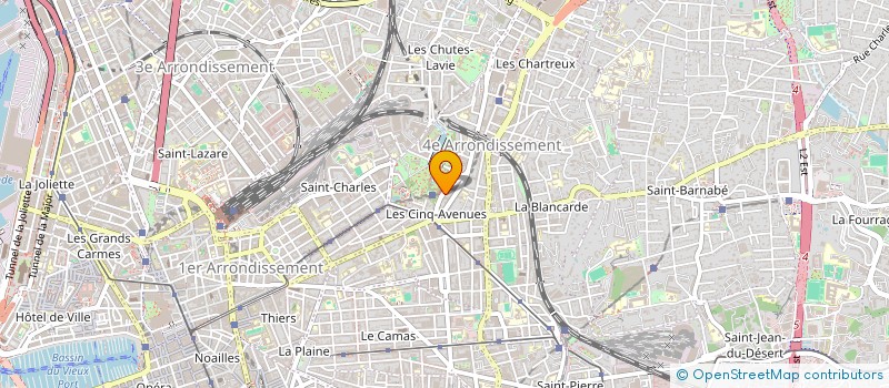 localisation de l'entreprise MONSIEUR VINCENT ROUSSENQ à MARSEILLE