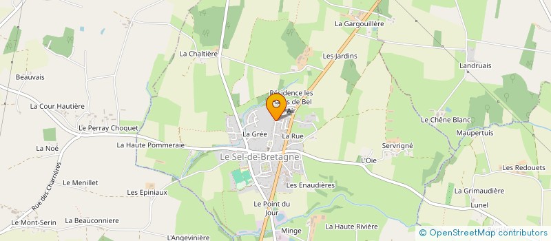 localisation de l'entreprise MONSIEUR VINCENT ROUSSON  LE SEL-DE-BRETAGNE