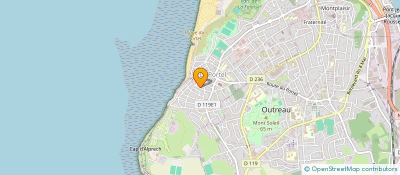 localisation de l'entreprise MONSIEUR VINCENT ROUTIER  LE PORTEL