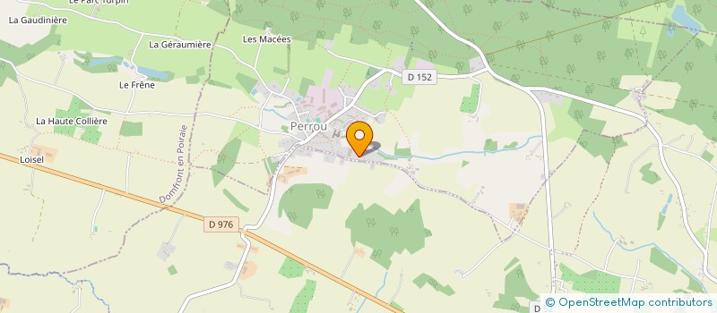 localisation de l'entreprise MONSIEUR VINCENT ROUX à PERROU