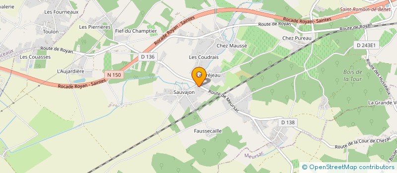 localisation de l'entreprise MONSIEUR VINCENT ROY  CORME-ECLUSE