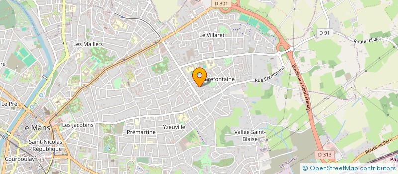 localisation de l'entreprise MONSIEUR VINCENT RUBIRA à LE MANS