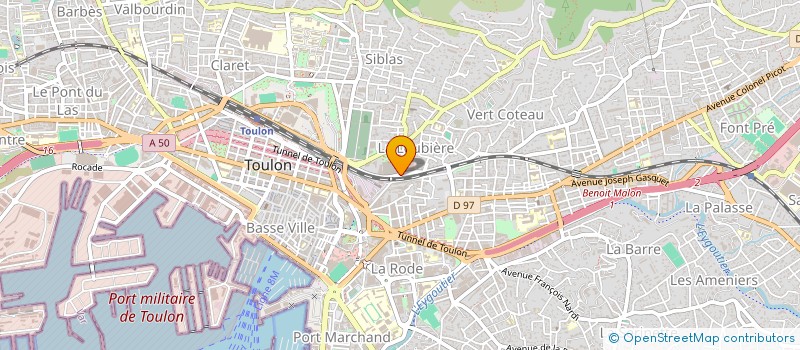 localisation de l'entreprise MONSIEUR VINCENT RUFFE à TOULON