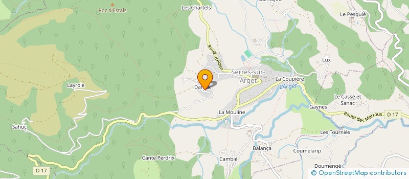 localisation de l'entreprise MONSIEUR VINCENT RUIZ à SERRES-SUR-ARGET