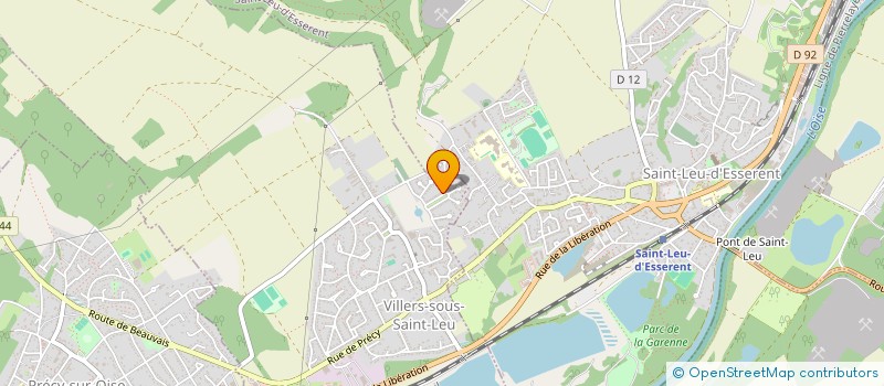 localisation de l'entreprise MONSIEUR VINCENT RUMIN  VILLERS-SOUS-SAINT-LEU