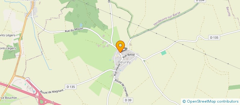 localisation de l'entreprise MONSIEUR VINCENT RUOTTE  BEUREY