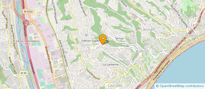 localisation de l'entreprise MONSIEUR VINCENT RUSSO à NICE