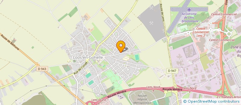 localisation de l'entreprise MONSIEUR VINCENT RUVOLO  LOOS-EN-GOHELLE