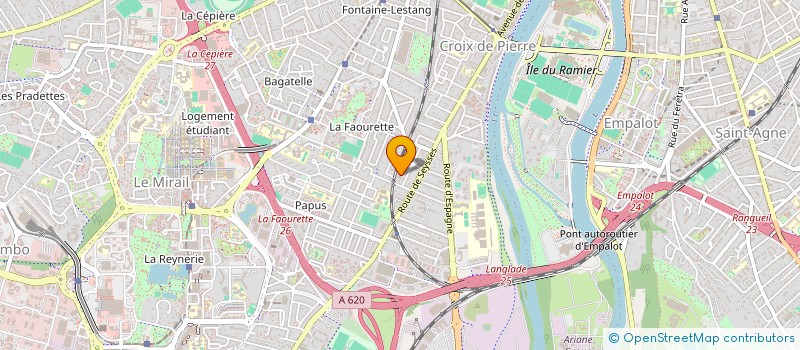 localisation de l'entreprise MONSIEUR VINCENT SAADAOUI  TOULOUSE