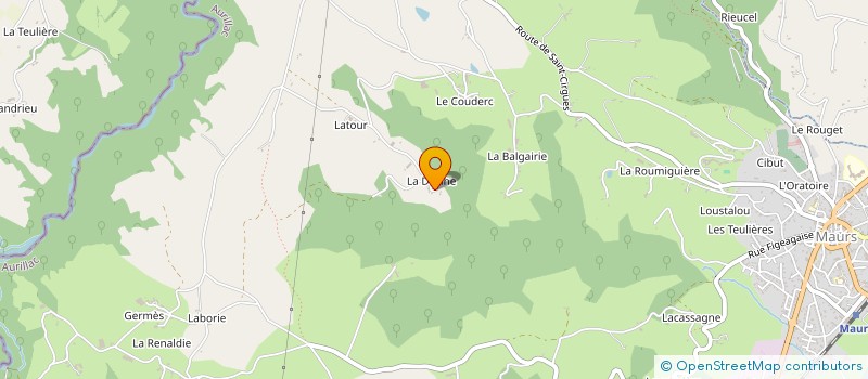 localisation de l'entreprise MONSIEUR VINCENT SABUT à MAURS