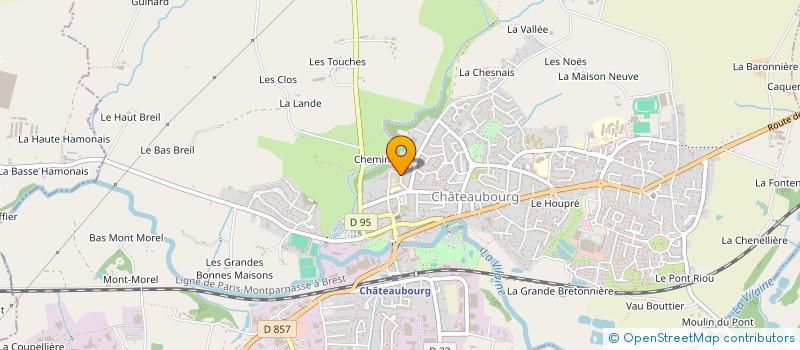 localisation de l'entreprise MONSIEUR VINCENT SADAN à CHATEAUBOURG