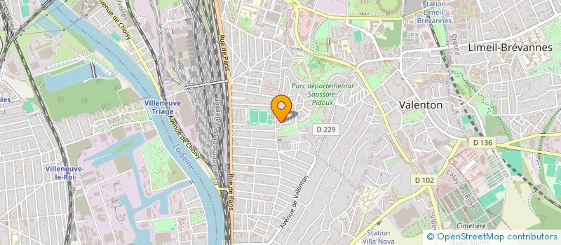 localisation de l'entreprise MONSIEUR VINCENT SAGET à VILLENEUVE-SAINT-GEORGES