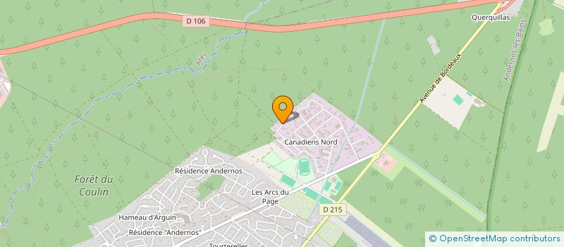 localisation de l'entreprise MONSIEUR VINCENT SAIDLITZ  ANDERNOS-LES-BAINS