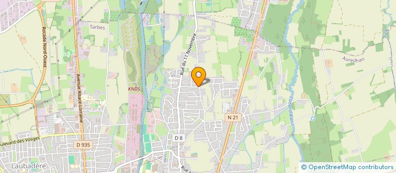 localisation de l'entreprise MONSIEUR VINCENT SAJOUS  AUREILHAN