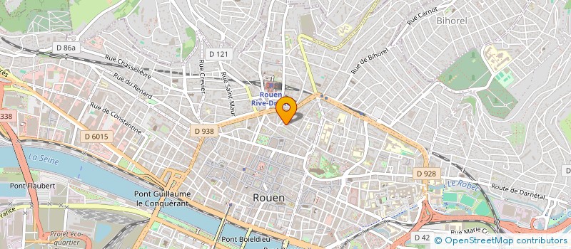 localisation de l'entreprise MONSIEUR VINCENT SALAUN  ROUEN