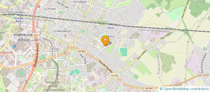 localisation de l'entreprise MONSIEUR VINCENT SALEMBIER à VILLENEUVE-D'ASCQ