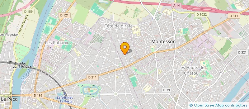 localisation de l'entreprise MONSIEUR VINCENT SALES  CHATOU