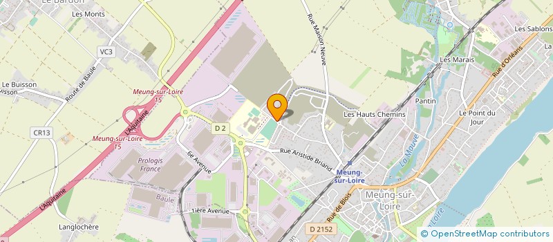 localisation de l'entreprise MONSIEUR VINCENT SALIN à MEUNG-SUR-LOIRE