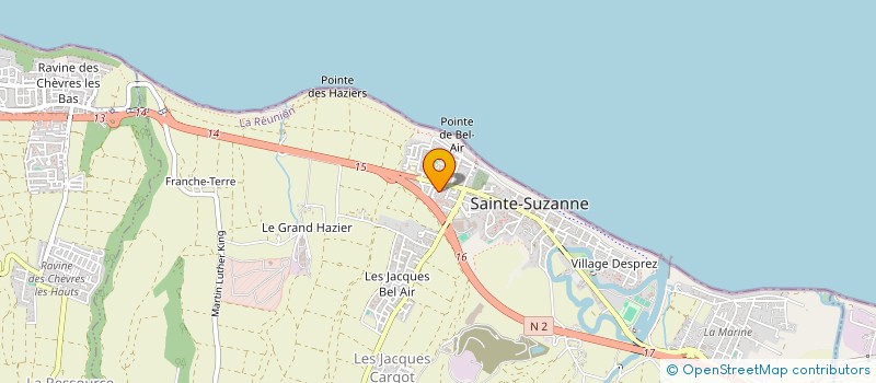 localisation de l'entreprise MONSIEUR VINCENT SAMBASSOUREDY à SAINTE-SUZANNE