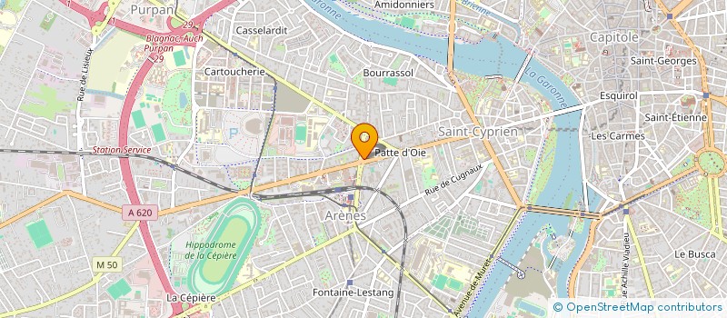 localisation de l'entreprise MONSIEUR VINCENT SAMBLAS à TOULOUSE