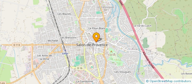 localisation de l'entreprise MONSIEUR VINCENT SANCHEZ NUNEZ  SALON-DE-PROVENCE
