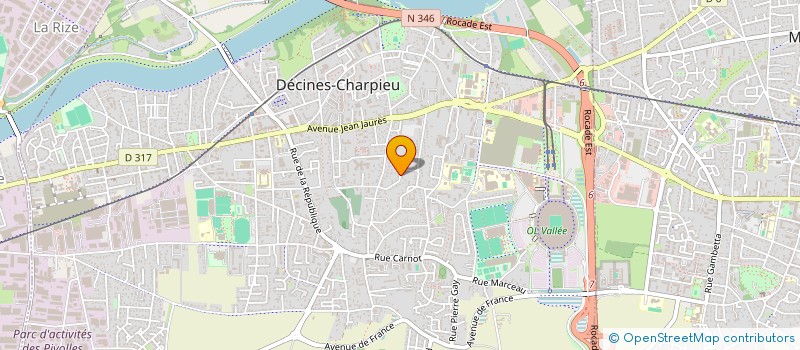 localisation de l'entreprise MONSIEUR VINCENT SANFRATELLO  DECINES-CHARPIEU