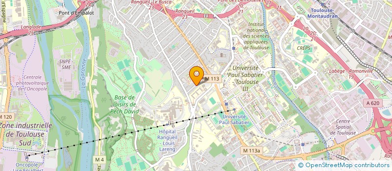 localisation de l'entreprise MONSIEUR VINCENT SANKARA  TOULOUSE