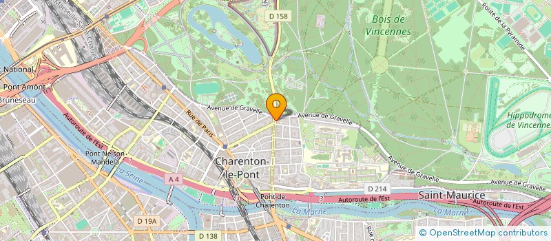 localisation de l'entreprise MONSIEUR VINCENT SANZOVO  SAINT-MAURICE